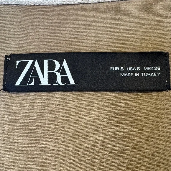 ZARA | Jewel Tone Color Block Satin Sheen Zip Up Hooded Coat Bomber Jacket - Picture 13 of 16